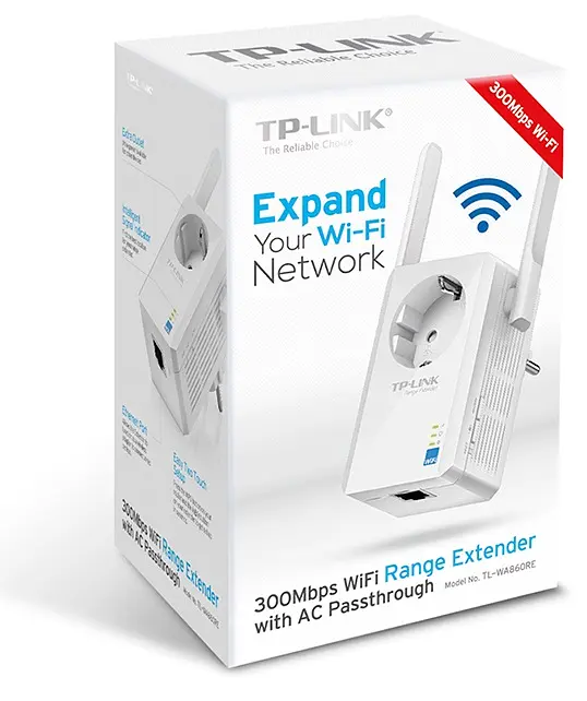 Усилитель беспроводного сигнала TL-WA860RE 300Mbps Wi-Fi Range Extender (+ розетка) TP-Link teh0022647 - фото 3