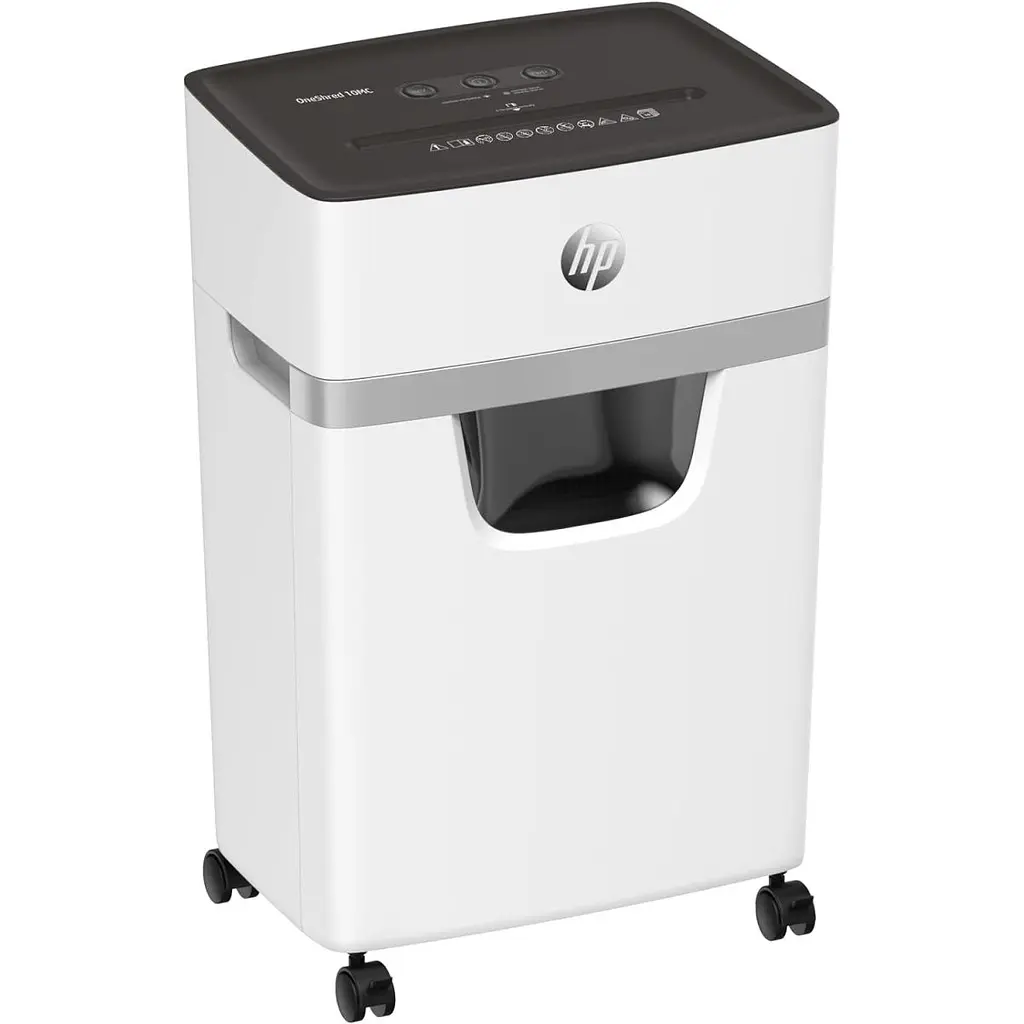 Шредер HP OneShred 10MC (2804) White [109859] - фото 2