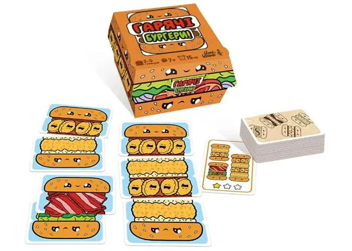 Настольная игра Lords of Boards Горячие Бургеры (Burger ASAP) (укр.) (LOB2319UA) - фото 4
