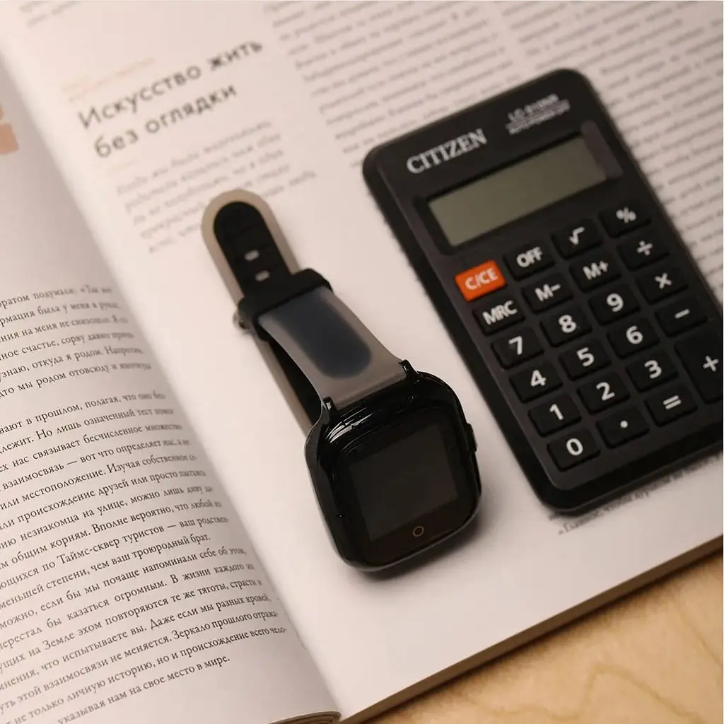 Дитячий розумний GPS годинник Wonlex KT23 Black з відеодзвінком (SBWKT23B) - фото 5
