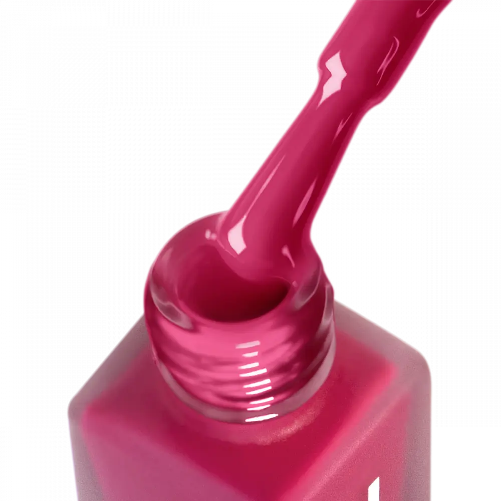 Лак для нігтів Nail care polish 4in1 07 Fuchsia flame JOIA vegan 8 мл - фото 3