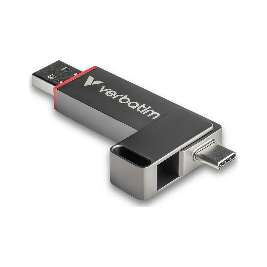 USB флеш накопичувач Verbatim 512GB QuickStick USB 3.2/USB-C (32042) - фото 1