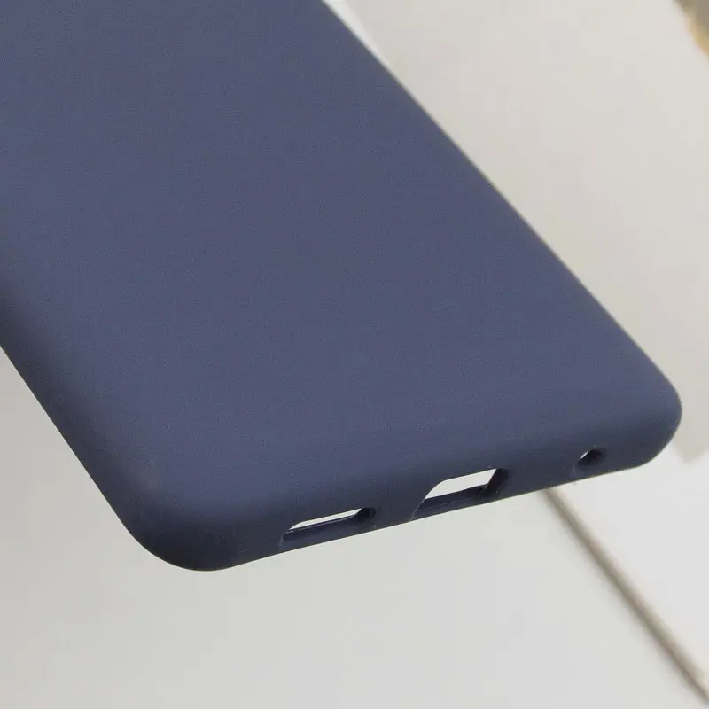 Чохол Silicone Cover Lakshmi Full Camera (AAA) для Xiaomi Redmi Note 10 Pro / 10 Pro Max Темно-синій / Midnight blue - фото 6