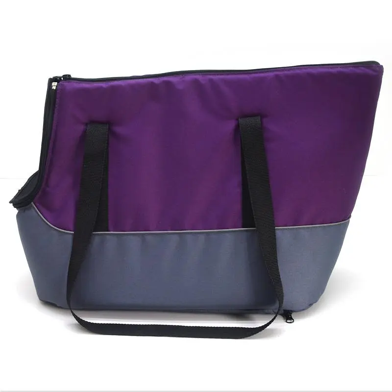 Сумка переноска Zoo-hunt Гармония для кошек и малых пород собак №1 23х40х34 см фиолетовая - фото 5