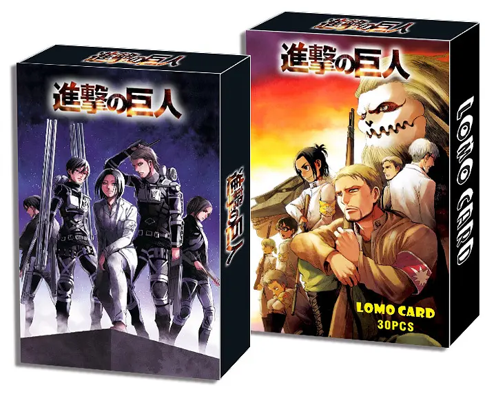 Ломо Карти Атака Титанів Attack on Titan 30 карт LC AOT 01