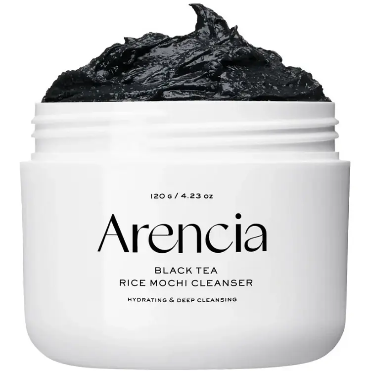 Паста для вмивання Arencia Black Tea Rice Mochi Cleanser з чорним чаєм та рисом 120 г
