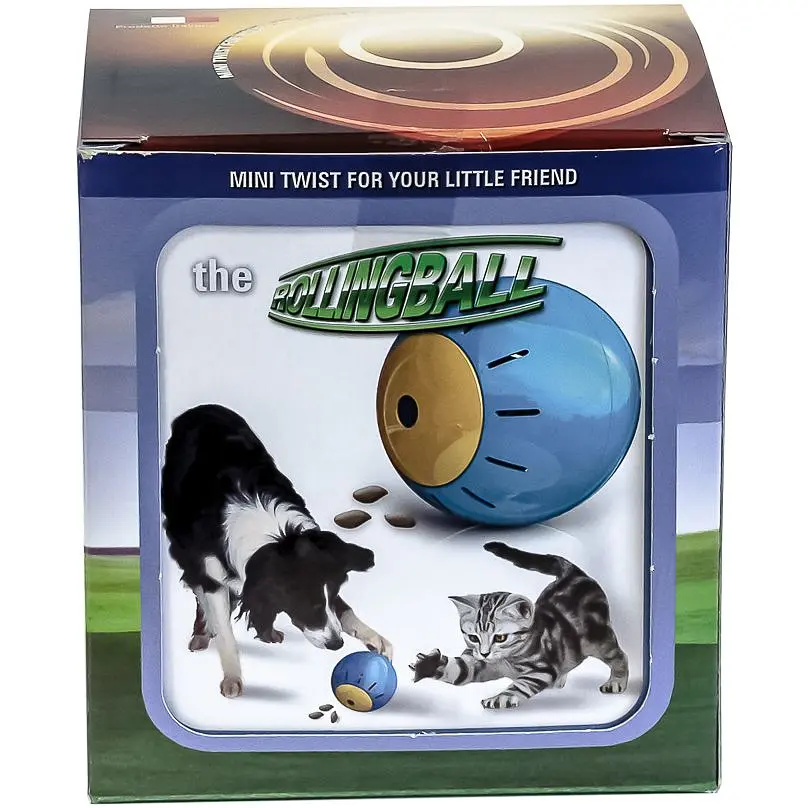 Іграшка для ласощів Georplast Rolling Ball, 12,5 см, в асортименті - фото 3