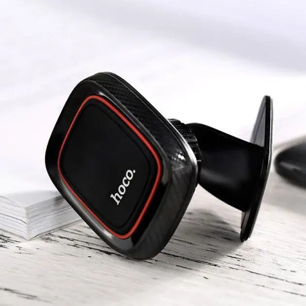 Автотримач Hoco CA24 Lotto Magnetic Adsorbed Holder (Black) [30743] - фото 3