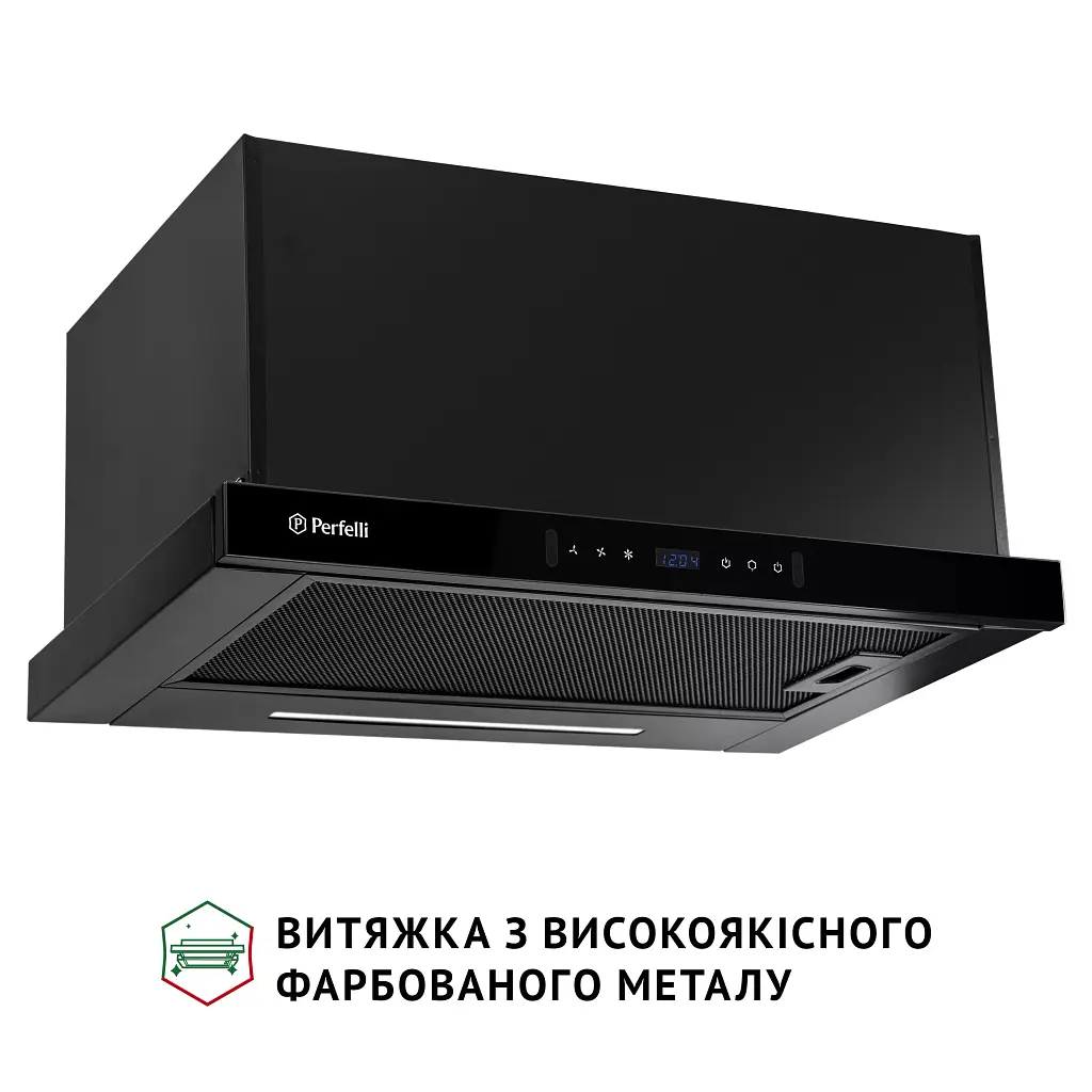 Витяжка телескопічна PERFELLI ISEO 6PWB NERO - фото 7