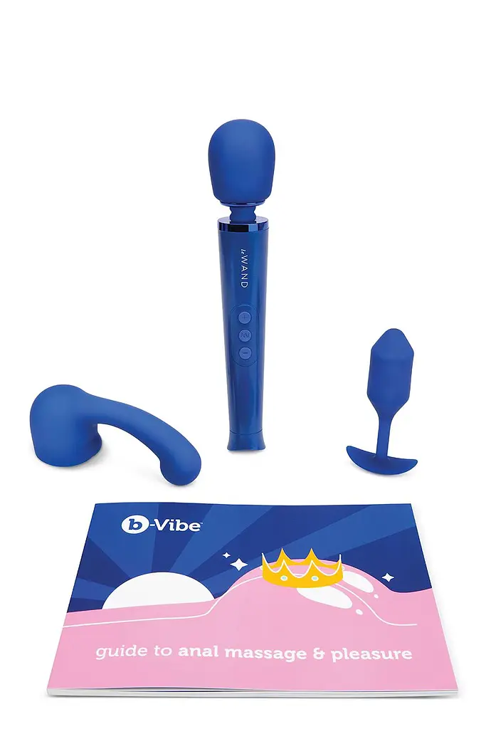 Набор секс-игрушек B-Vibe & Le Wand Anal Massage & Education Set 5 шт. мульти - фото 4