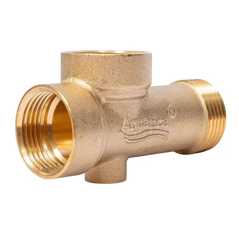 З"єднувач п'ятивихідний 90мм 1"М×1"F×1"F×1/4"M×1/4"F AQUATICA (779597) - фото 4