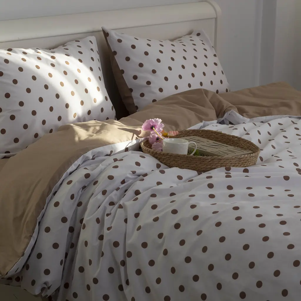 Комплект постільної білизни ТЕП Happy Sleep Chocolate Dots євро (2-03796_35238) - фото 5