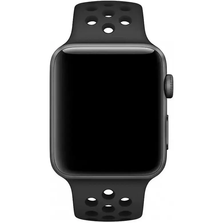 Ремінець Sport Nike для Apple Watch 42/44/45/46/49mm Black [119474] - фото 3