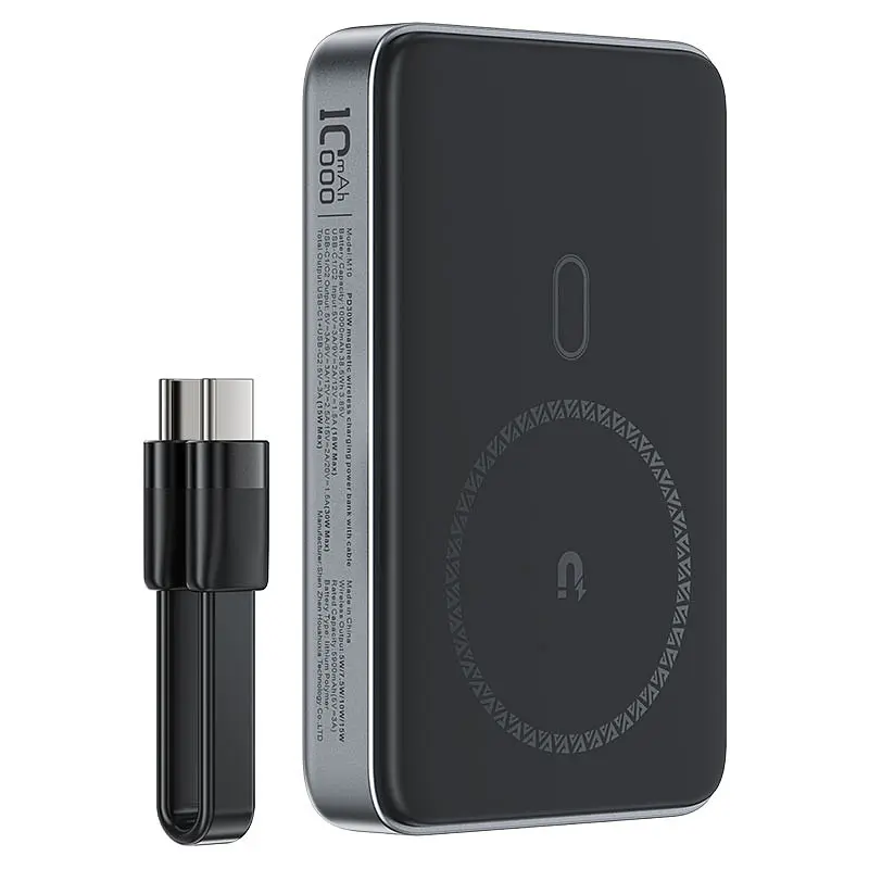 Портативний ЗП Power Bank Acefast M10 PD30W з БЗП 10000 mAh Black - фото 7