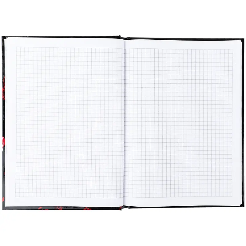 Книга записна Axent Red fleur А5 в клітинку 96 аркушів (8459-3-A) - фото 3