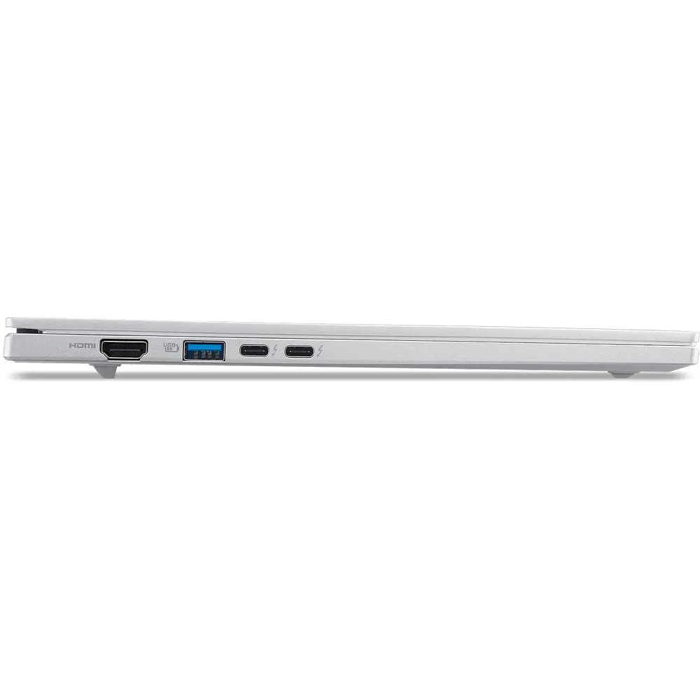 Ноутбук ACER Aspire 14 AI A14-53M-7898, (NXJLHEX003), процесор Intel Core Ultra 7 256 В (до 4,8 ГГц), 14-дюймовий WUXGA-дисплей, 16 ГБ, SSD 512 ТБ, відеокарта Pure Silver - фото 6