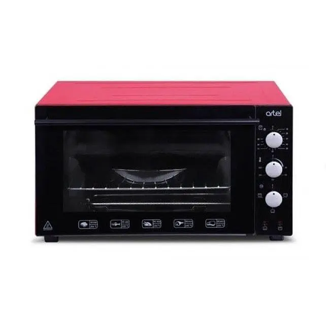 Духовка настольная Artel MD 4218 L Black Red - фото 2