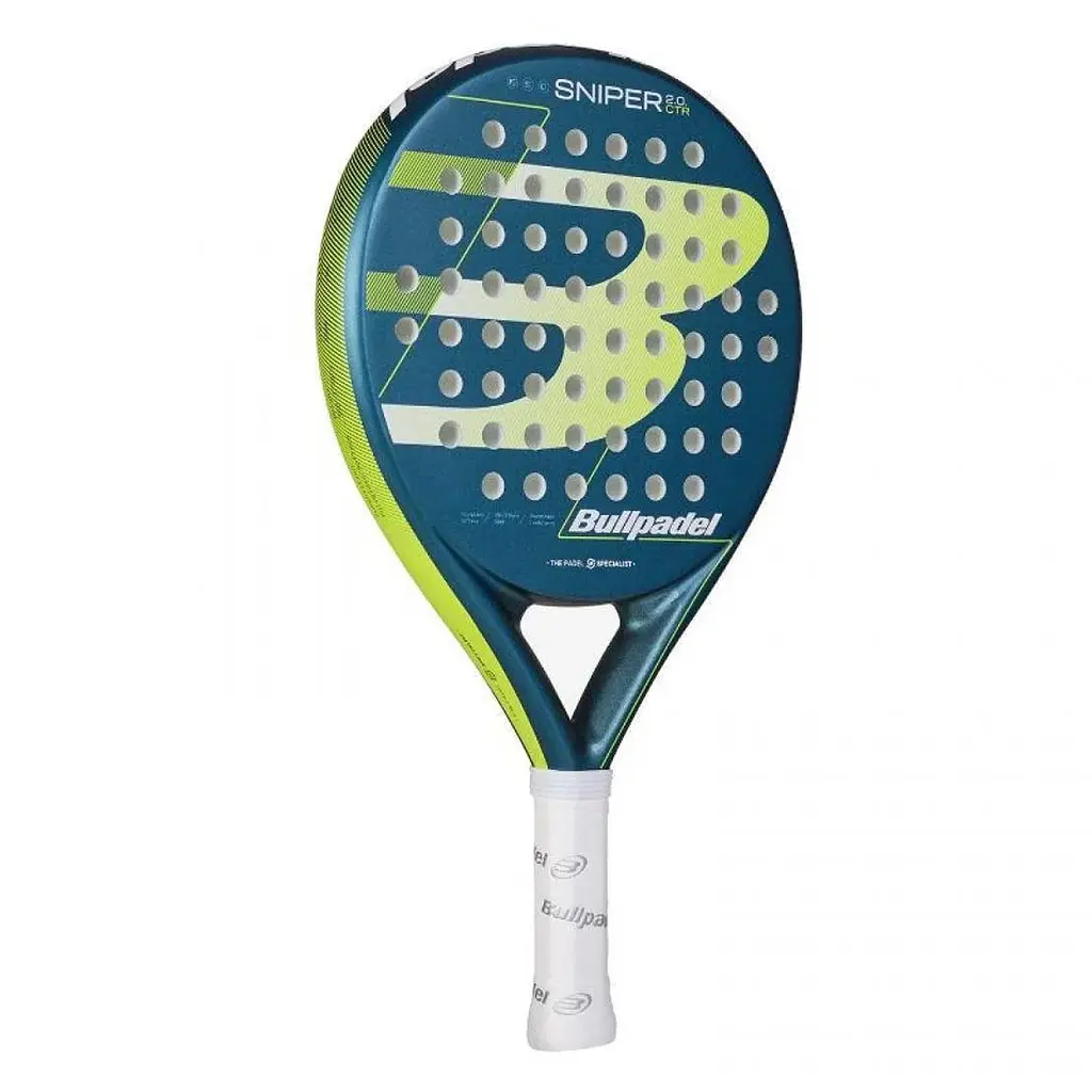 Ракетка для падел тенісу BULLPADEL SNIPER 2.0 CONTROL PETROL 2026 - фото 2