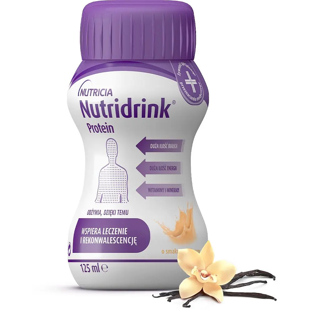 Ентеральне харчування Nutricia Nutridrink Protein Vanilla flavour зі смаком ванілі  4 шт. х 125 мл - фото 2
