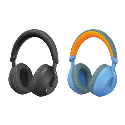 Наушники накладные XO BE49 Qiyue ANC Noise Canceling Folding Headband bluetooth Headset синие - фото 2