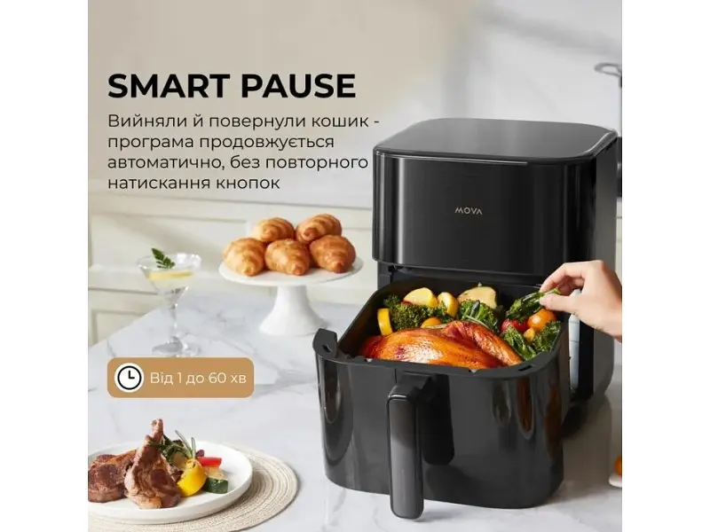 Мультипіч Dreame MOVA AeroChef FD10s Pro Black (VFF12A-BL-S) - фото 2