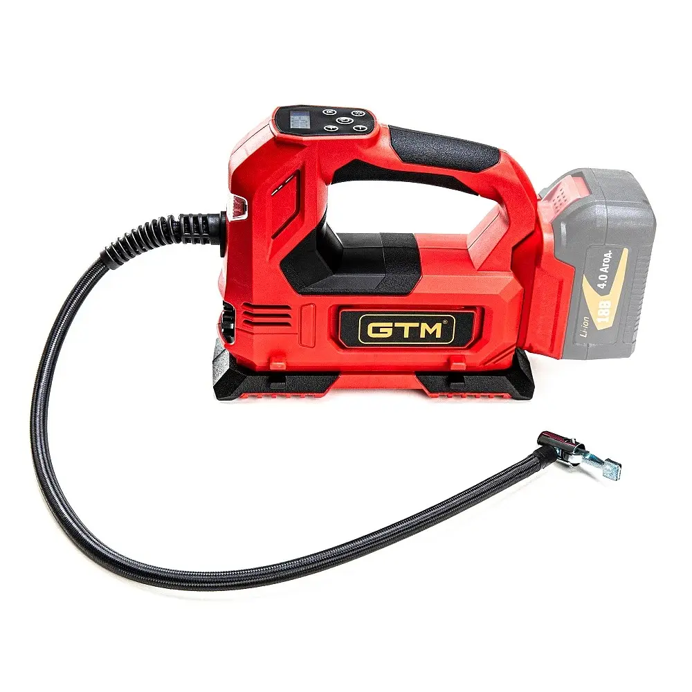 Насос акумуляторний GTM AСC18/26 (6.8 бар, 26 л/хв, GTM 18V, 12 V, без акумуляторів та зарядного пристрою) - фото 3