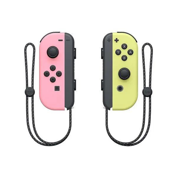 Контроллеры Nintendo Joy-Con (Pastel Pink/Pastel Yellow) (Nintendo Switch/ Nintendo Switch OLED model) - фото 4