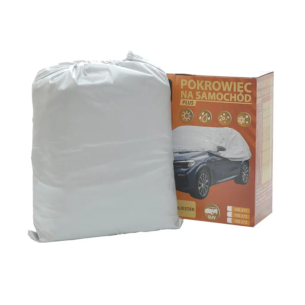 Тент автомобільний для джипа / мінівена Milex Polyester / M 440x185x145 см / кишені під дзеркала - фото 3
