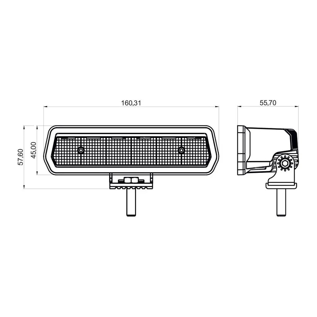 Cвітлодіодна фара WL-L3 30W Premium Driving Decker (НФ-00001526) - фото 3