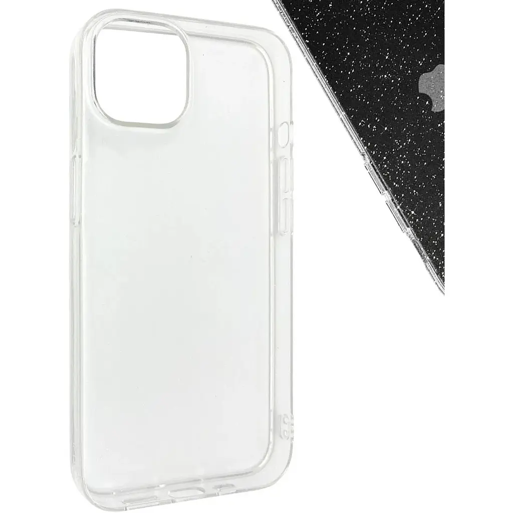 Чохол-накладка Molan Cano Silicone Jelly Glitter Clear Case для Apple iPhone 13 (clear) - фото 3