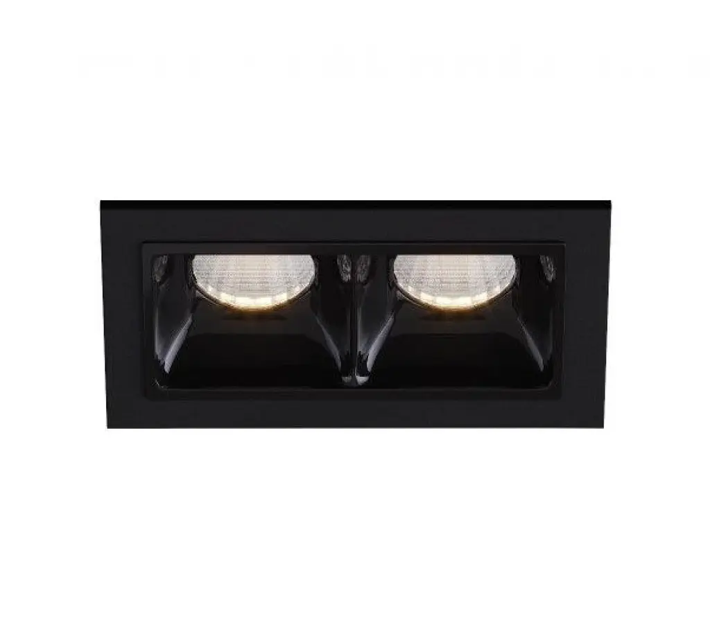 Світильник точковий врізний KLOODI KD-POINT 2X2 4W 3K BK - фото 5
