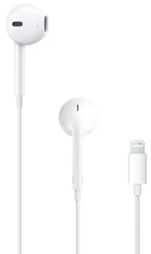 Навушники Apple EarPods Lightning (MMTN2ZM/A) — оригінальні, з мікрофоном та пультом керування - фото 2
