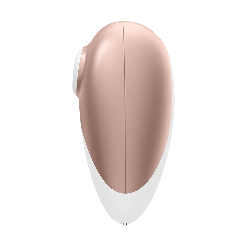 Вакуумный стимулятор клитора Satisfyer Deluxe золотой - фото 8