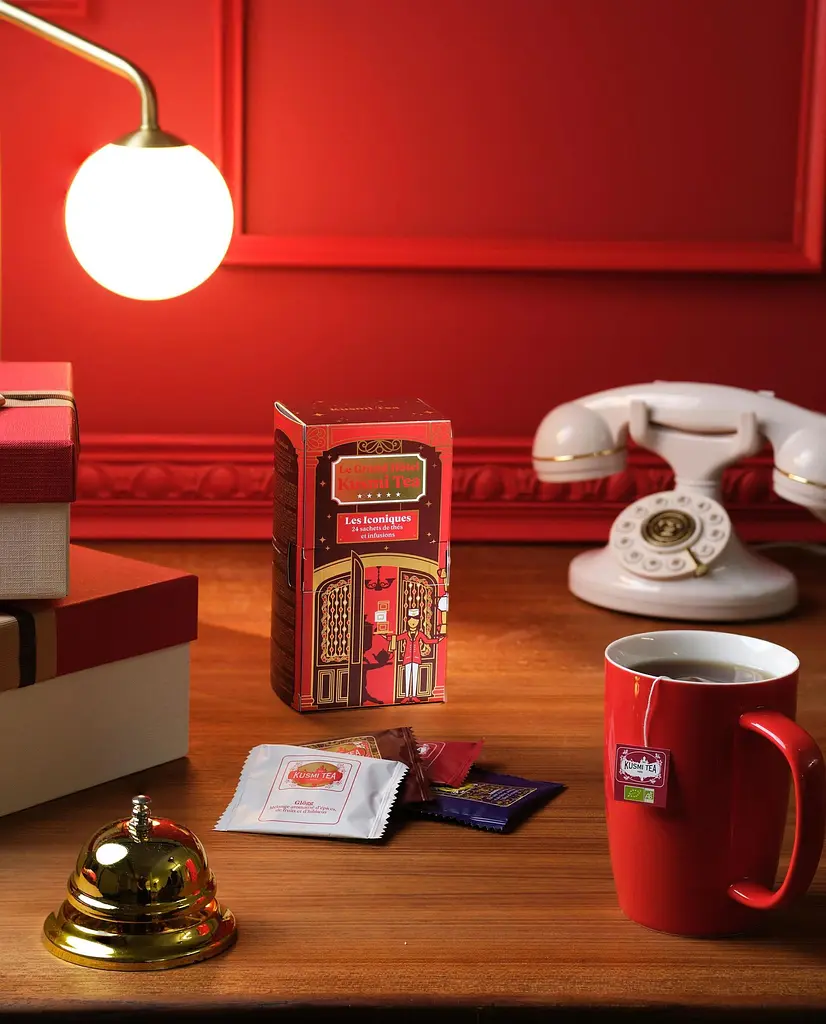 Набір Kusmi Tea Iconic Blends органічний 50.4 г (24 шт. х 2.1 г) - фото 3
