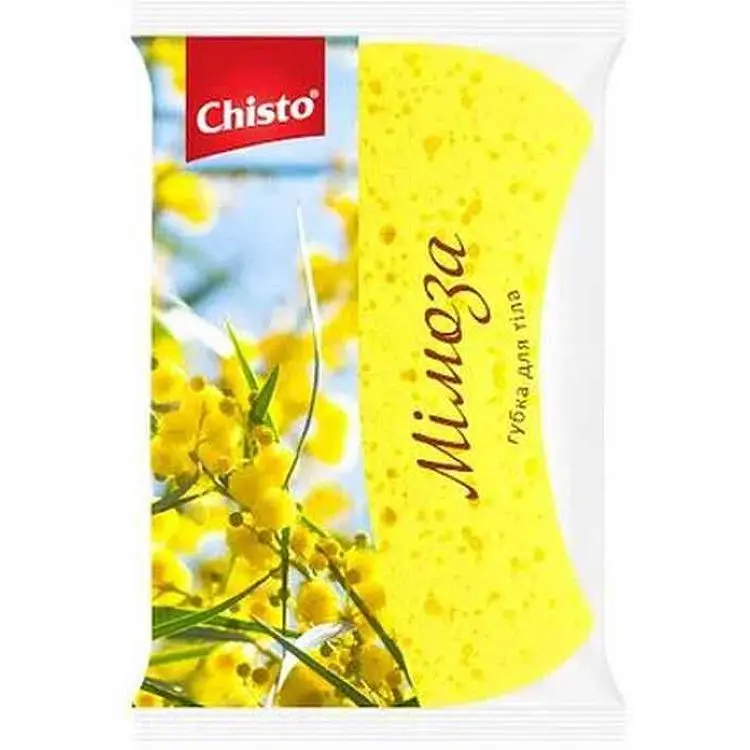 Губка банна CHISTO поролонова "Мімоза"