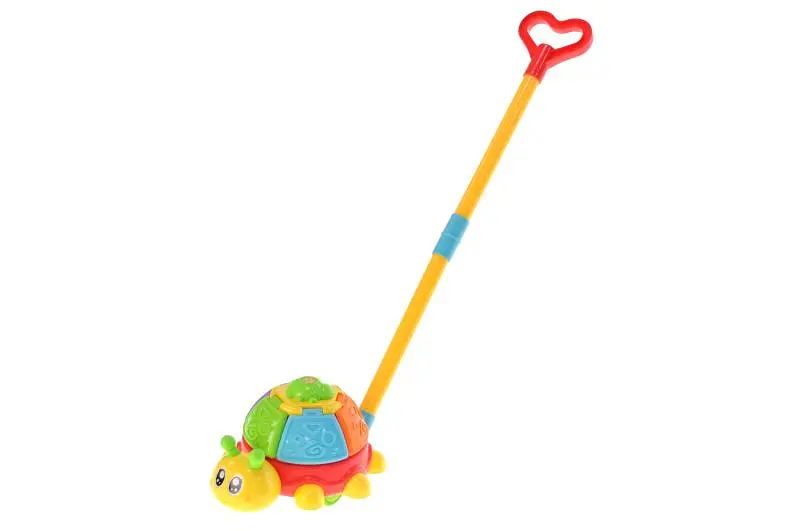 Іграшка каталка на паличці Жук A0510, в сітці р.20x16x16 см YG Toys - фото 4