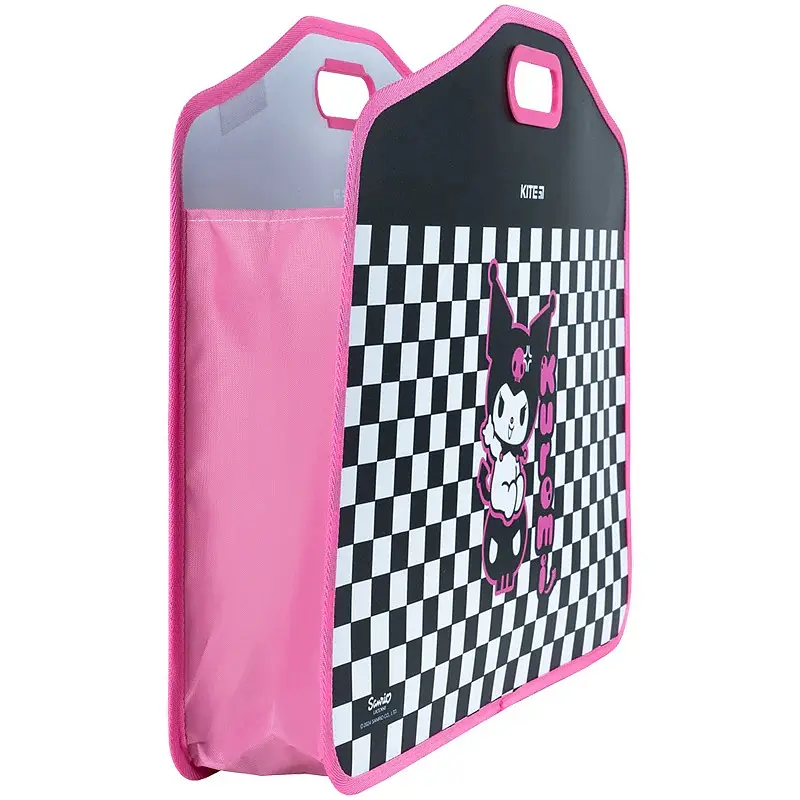 Портфель-папка Kite HK Kuromi на липучках 1 відділення A3 (HK24-208) - фото 2