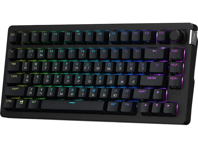Клавіатура HyperX Alloy Rise 75 Black (91Y91AA) - фото 5
