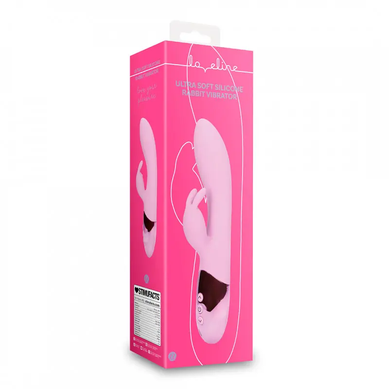 Вібратор-кролик колір: бузковий Loveline (Нідерланди) Loveline LL049278 103043 - фото 4