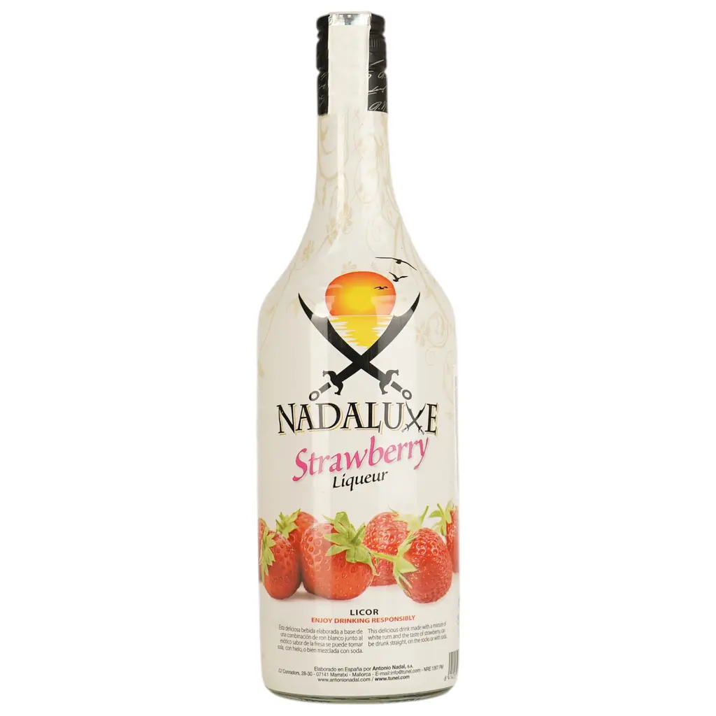Лікер Nadaluxe Fresa (Strawberry) 15% 1 л - фото 3