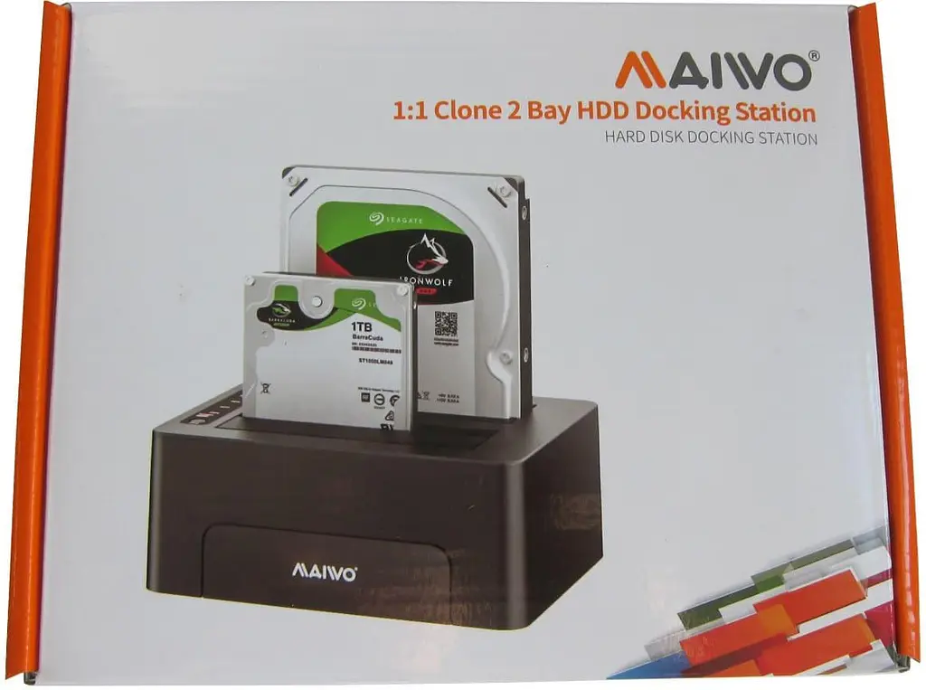 Зовнішня кишеня Maiwo клонов. для 2*HDD 2,5"/3,5" SATA/SSD через USB3.0 (K3082A) - фото 5