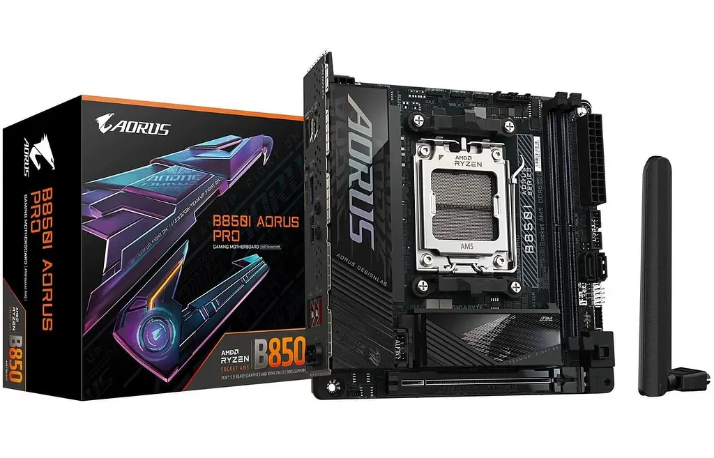 Материнська плата Gigabyte B850I AORUS PRO (B850I AORUS PRO) (Socket AM5, AMD B850, Mini-ITX) Б/в - фото 6