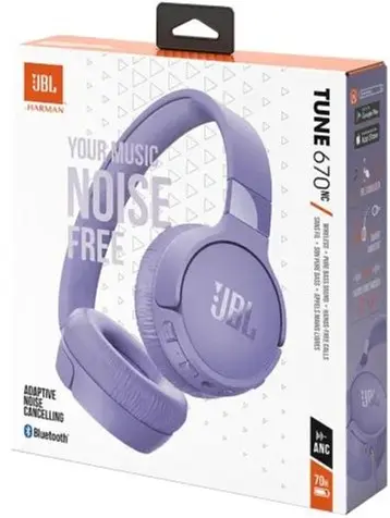 Навушники JBL з мікрофоном Tune 670NC Purple (JBLT670NCPUR) (UA) - фото 9