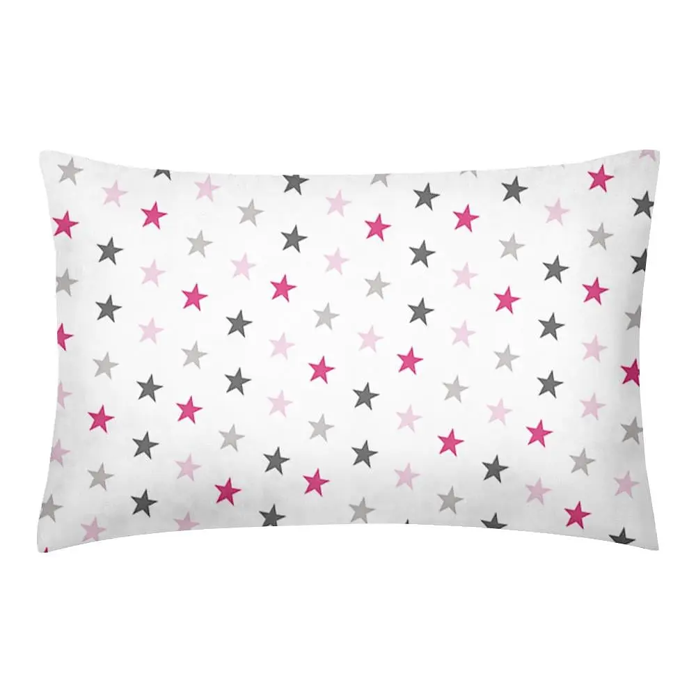 Набір наволочок Cosas Grey Stars CS2 50х70 см (SetPillow_StarGreyRose_Grey_50x70) - фото 2