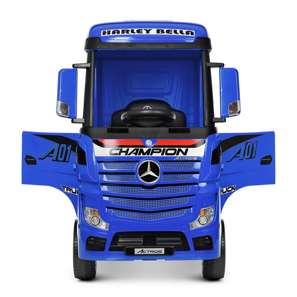 Дитячий електромобіль-вантажівка Bambi M 4208EBLR-4 Mercedes-Benz до 30 кг - фото 2