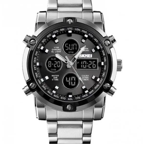 Мужские наручные часы Skmei Molot Black - фото 4