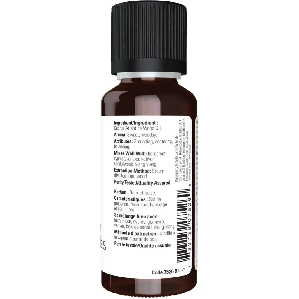 Масло кедра Now Essential Atlas Cedar Oil 30 ml - фото 3
