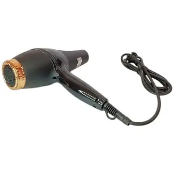 ПрофесійнийФен для волосся Gemei GM-1776 з концентратором 1800 Вт Чорний - фото 3