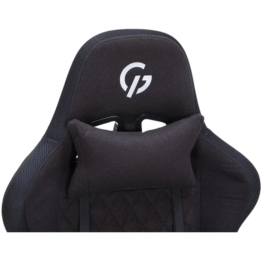 Игровое кресло GamePro RGB Size L Fabric Black (GC700FB) - фото 28