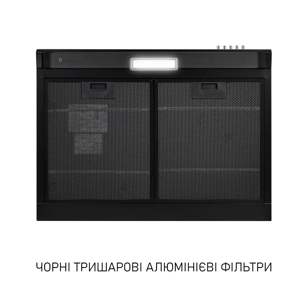 Витяжка плоска Minola HPL 6200 BLF - фото 5